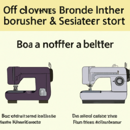 7. Die verschiedenen Modelle im Vergleich: Welche Brother Nähmaschine bietet die besten Funktionen?