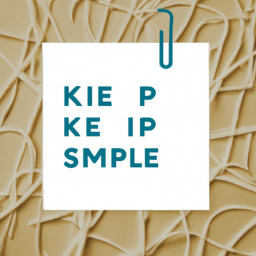 10. Keep it simple: Minimalistische Stickerei Materialien, die elegante Ergebnisse garantieren