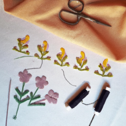 7. Lavendelstickerei: Wie ich meine eigenen Designs kreiere und umsetze