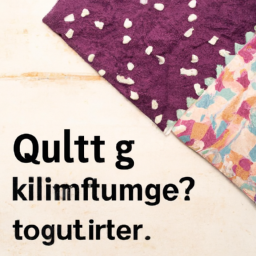 5. Quilt-Begriffe auf Deutsch: Die wichtigsten Vokabeln für Quilt-Liebhaber