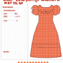 7. Gesucht: Ein einfaches Schnittmuster für ein bezauberndes Mädchenkleid