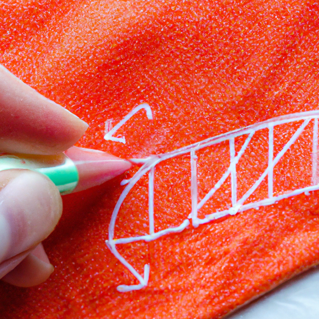 9. Lege los und zeichne deine Ideen auf Stoff: Textilmarkierstifte machen es möglich!