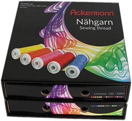 Unsere Bewertung der Ackermann 36 Farben ‍Nähgarn-Box