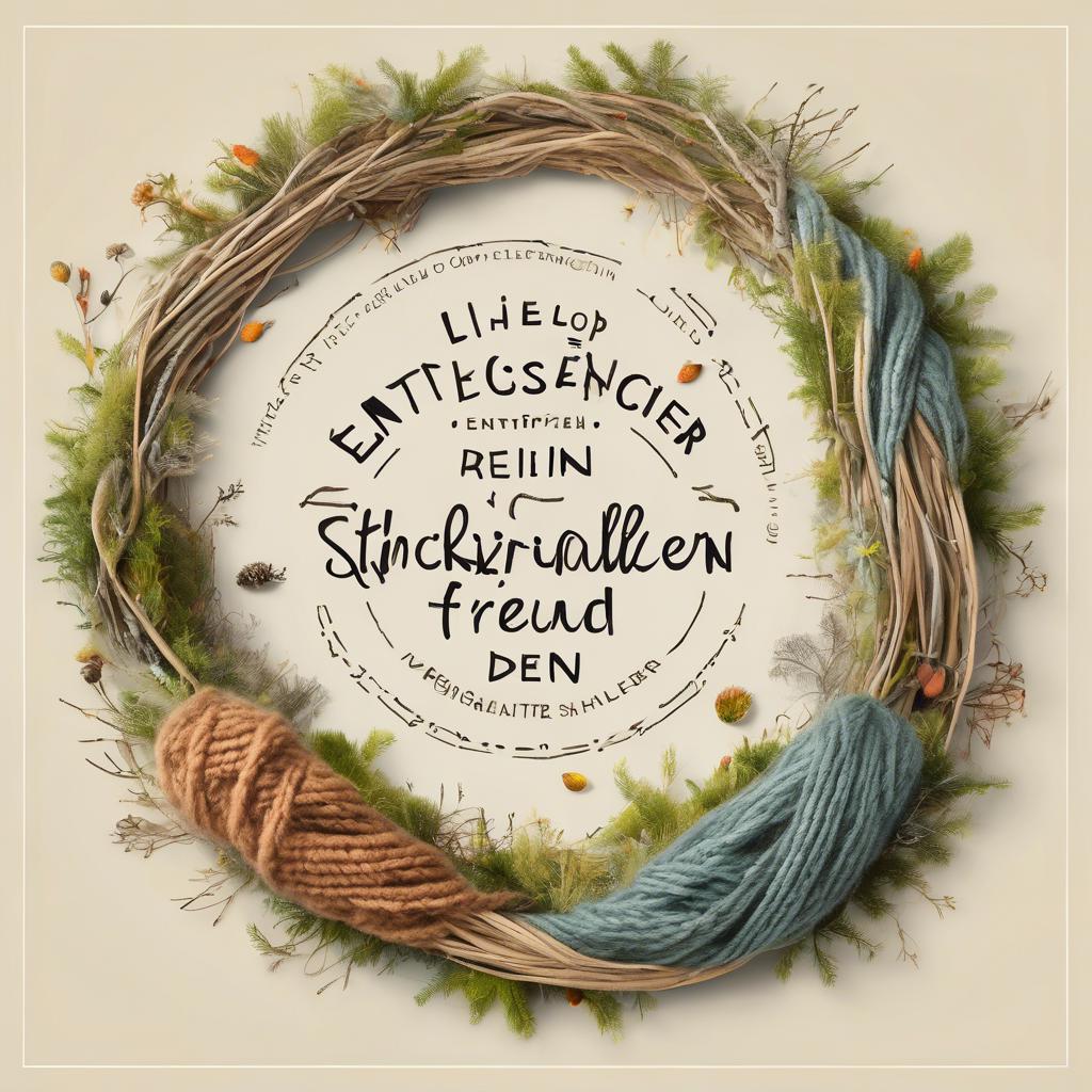 Entdecke den Strickringhalter für Kreisstricken: Dein neuer bester Freund beim Loop-Retter!