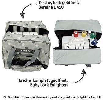 Fröhlich bunt und praktisch: Die SEMPLIX Overlock Tasche im⁣ Test