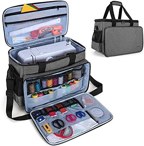 Unsere Bewertung der LUXJA Nähmaschinentragetasche mit herausnehmbarem Polster und Taschen