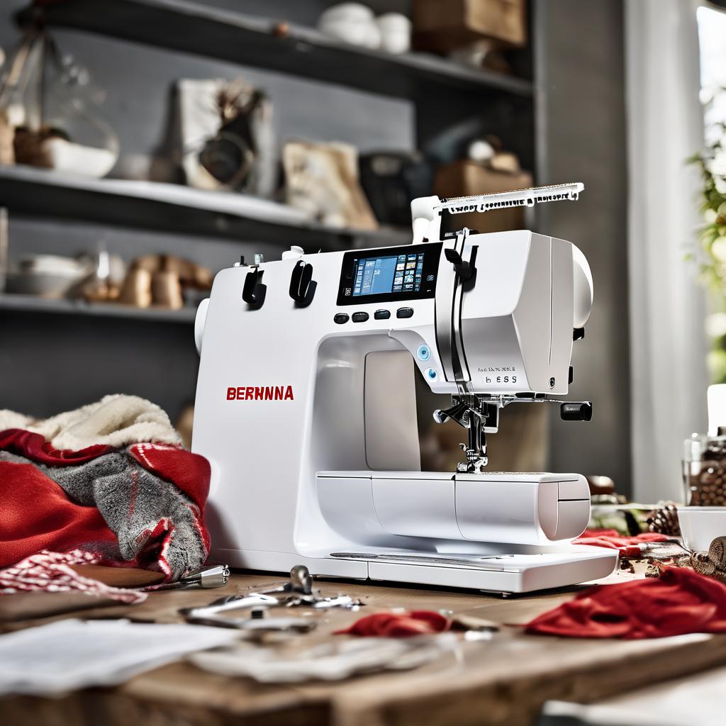 Entdecke die Bernina Nähmaschine 590: Dein neuer bester Freund fürs Nähen!