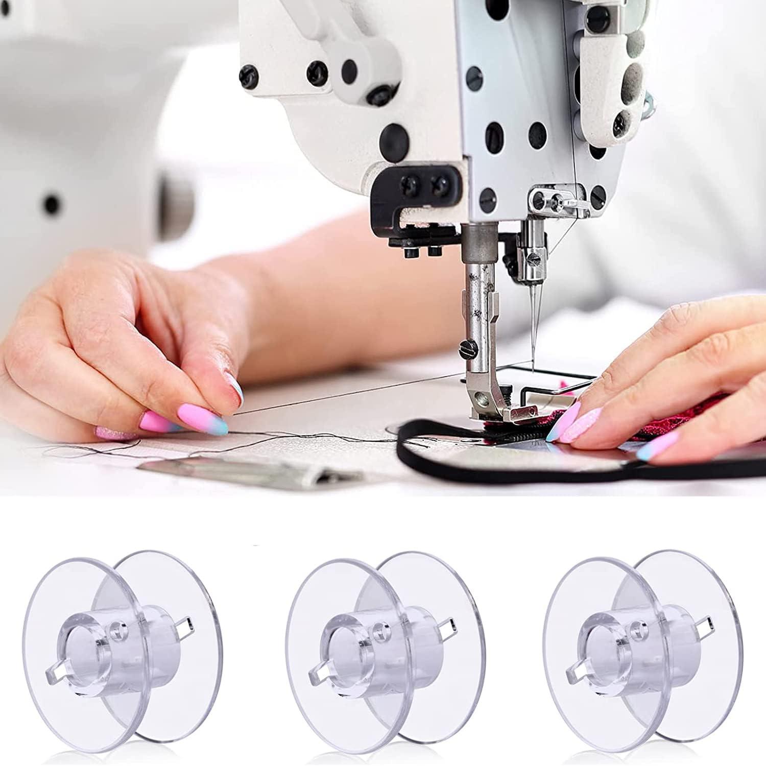 Kreative Nähideen: 25 transparente Nähmaschinen-Spulen & Aufbewahrungsbox