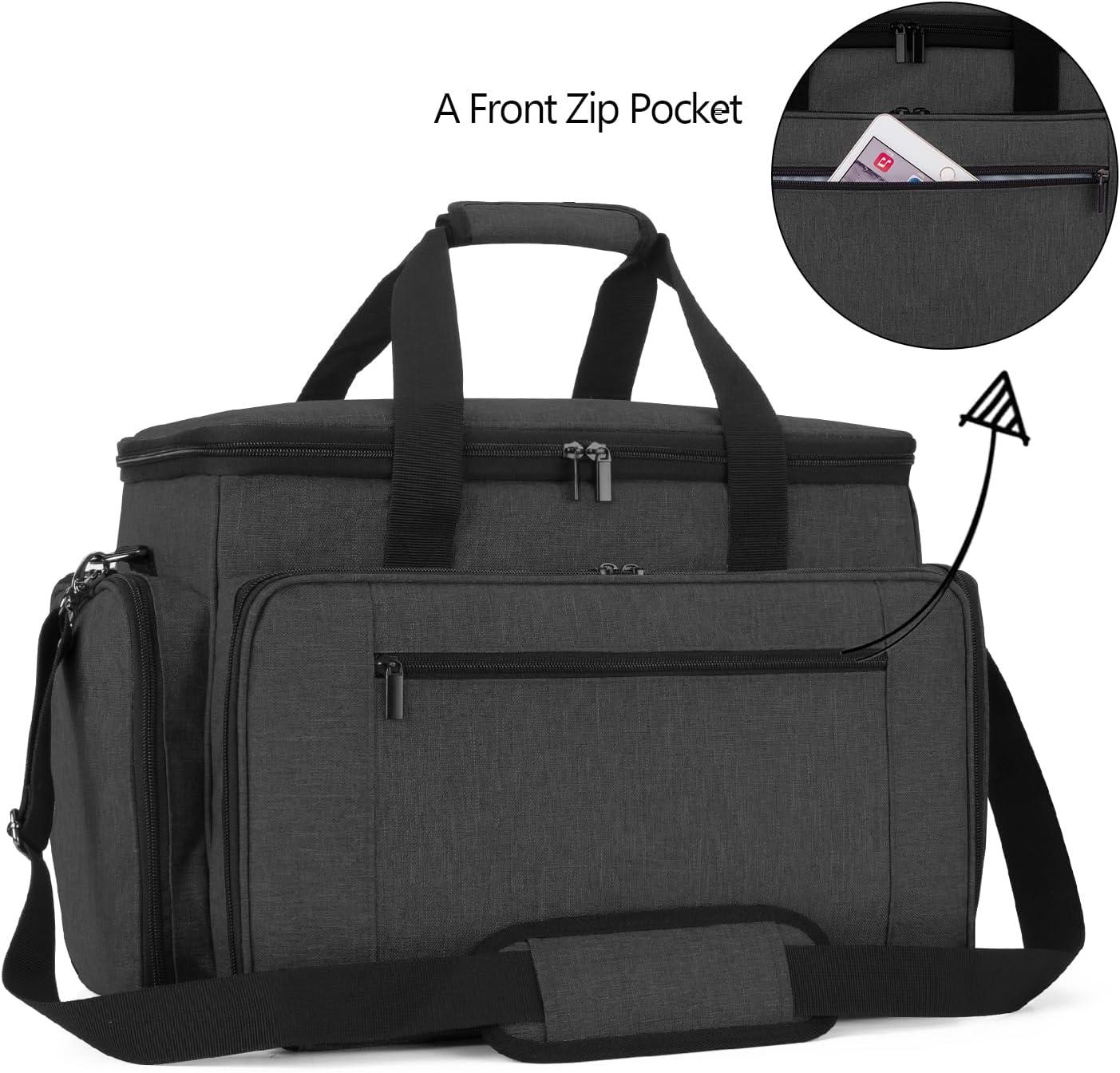 Unsere Bewertung der Luxja Nähmaschinen-Tasche: Organisiert und praktisch