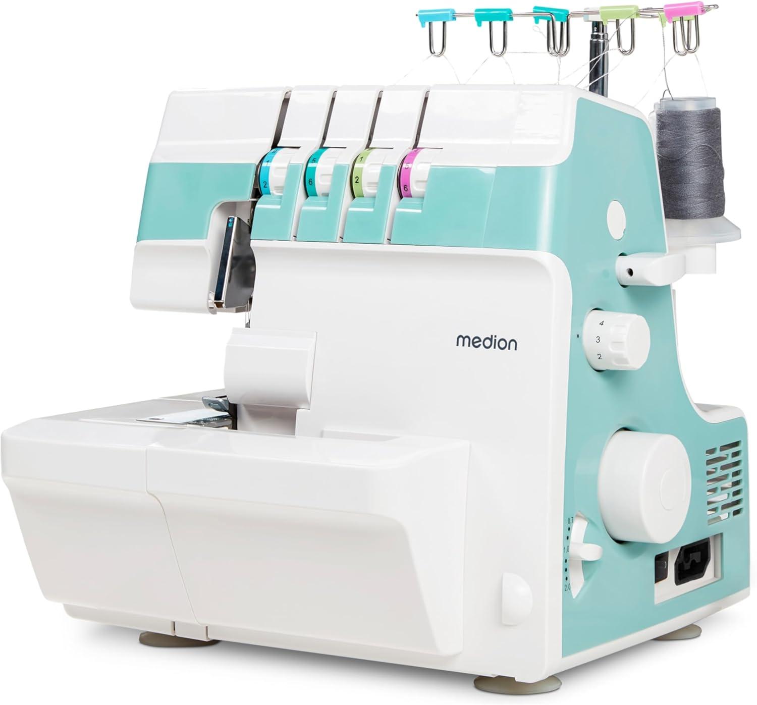 Wir testen die MEDION Overlock Nähmaschine MD19169: Kraftvoll und vielseitig!