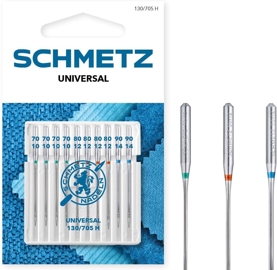 Unsere Bewertung der Schmetz Nähmaschinen-Nadeln „130/705 H, NM 70 – 90 SB 10