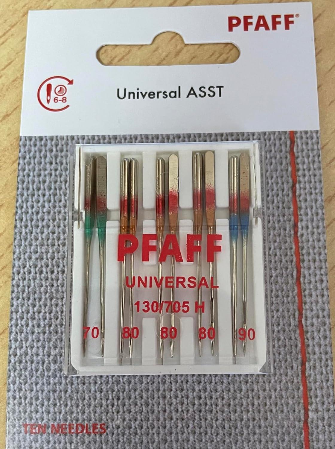 Kreative Kritik: Original Pfaff Nähmaschinennadeln für Pfaff Smarter - Universal 130/705 H Dicke 70-90