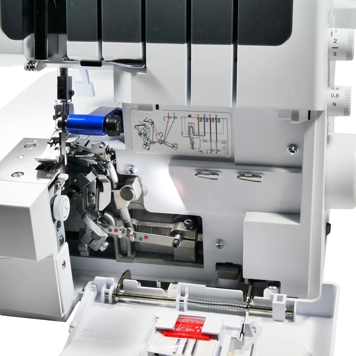 Meine Erfahrungen mit der W6 N 656D Freiarm-Overlockmaschine