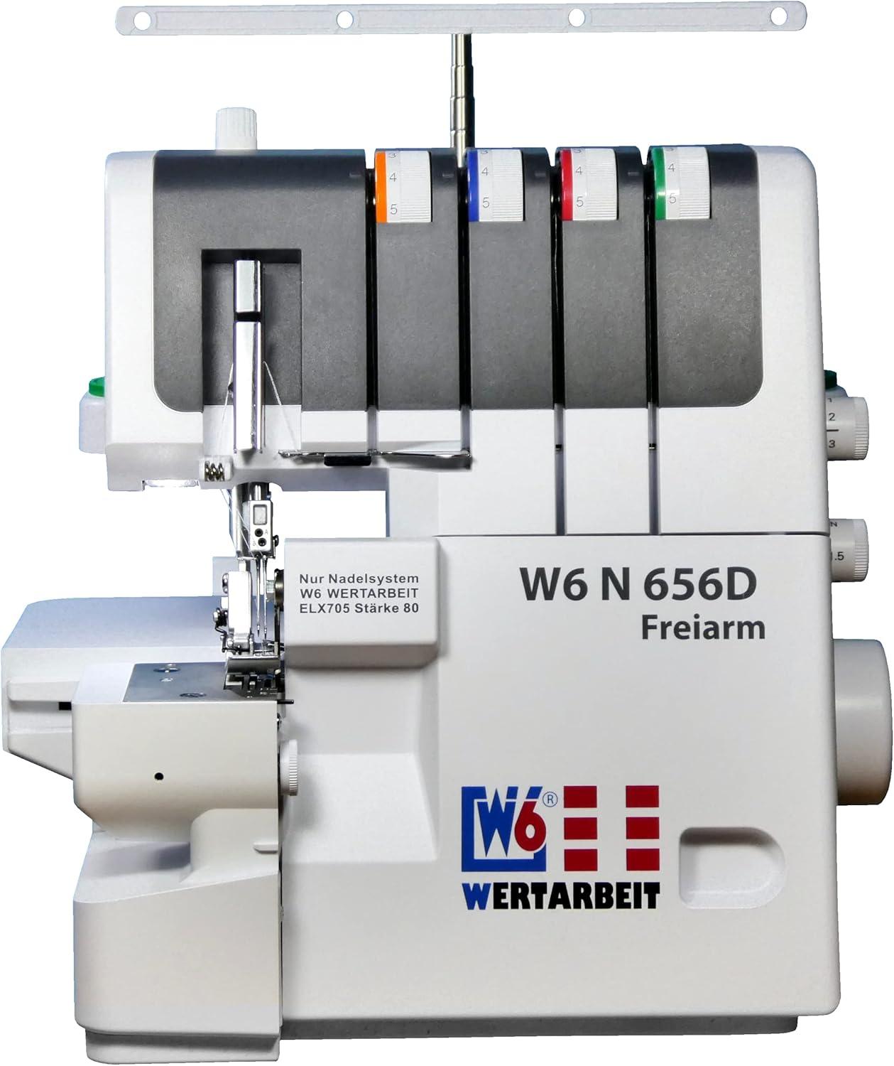 Meine Erfahrungen mit der W6 N 656D Freiarm-Overlockmaschine