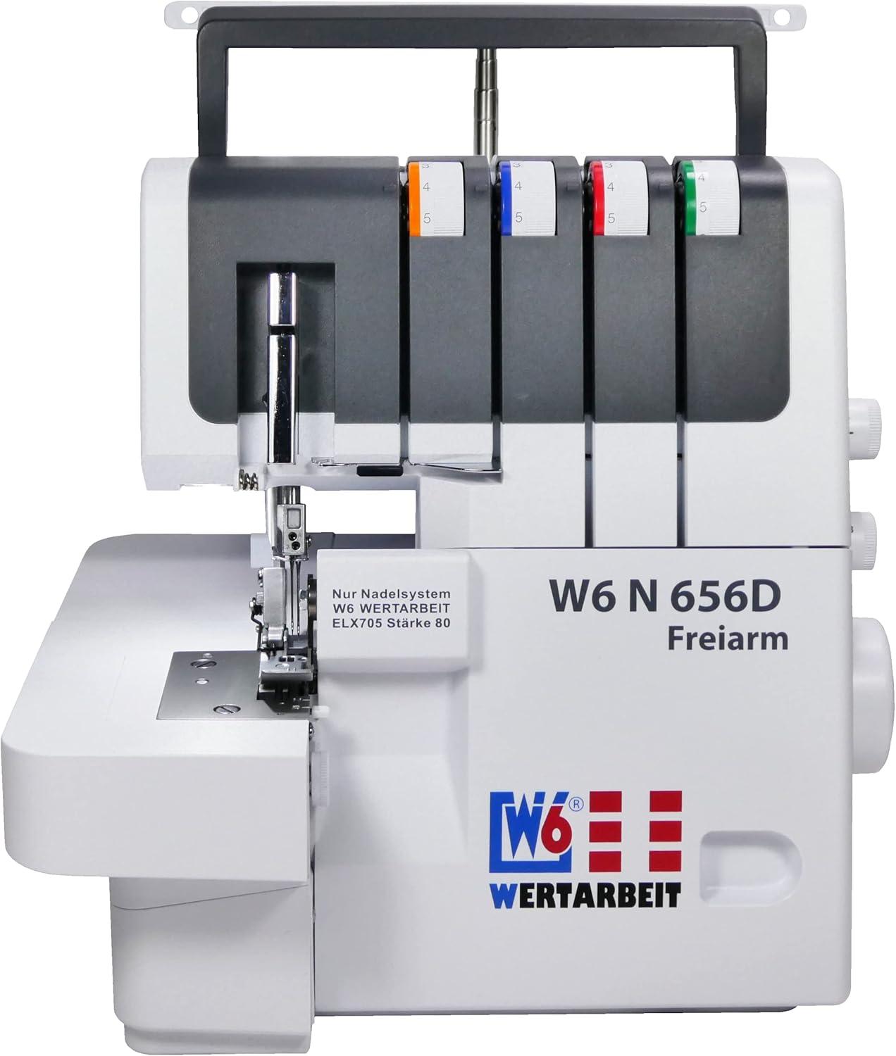 Meine Erfahrungen mit der W6 N 656D Freiarm-Overlockmaschine