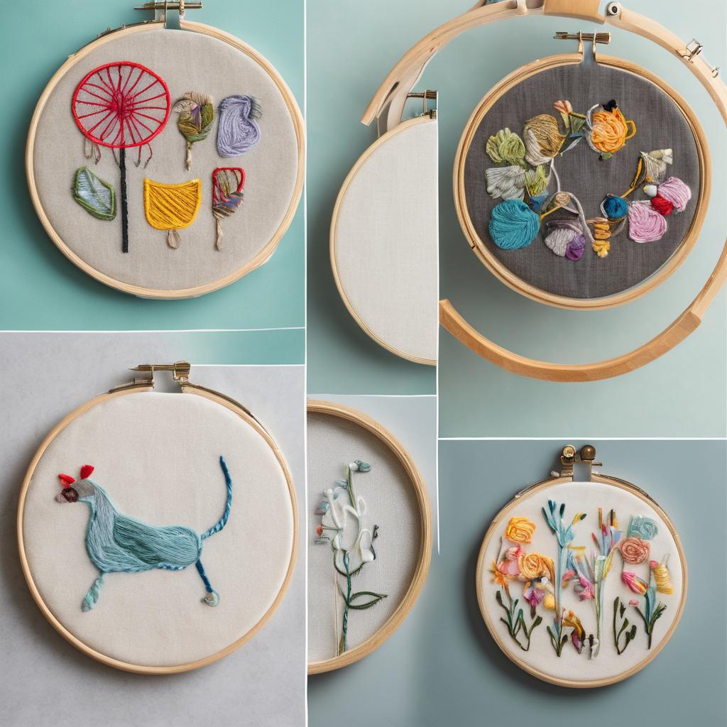 Die besten Stickrahmen und Halter für kreative Handarbeitsprojekte