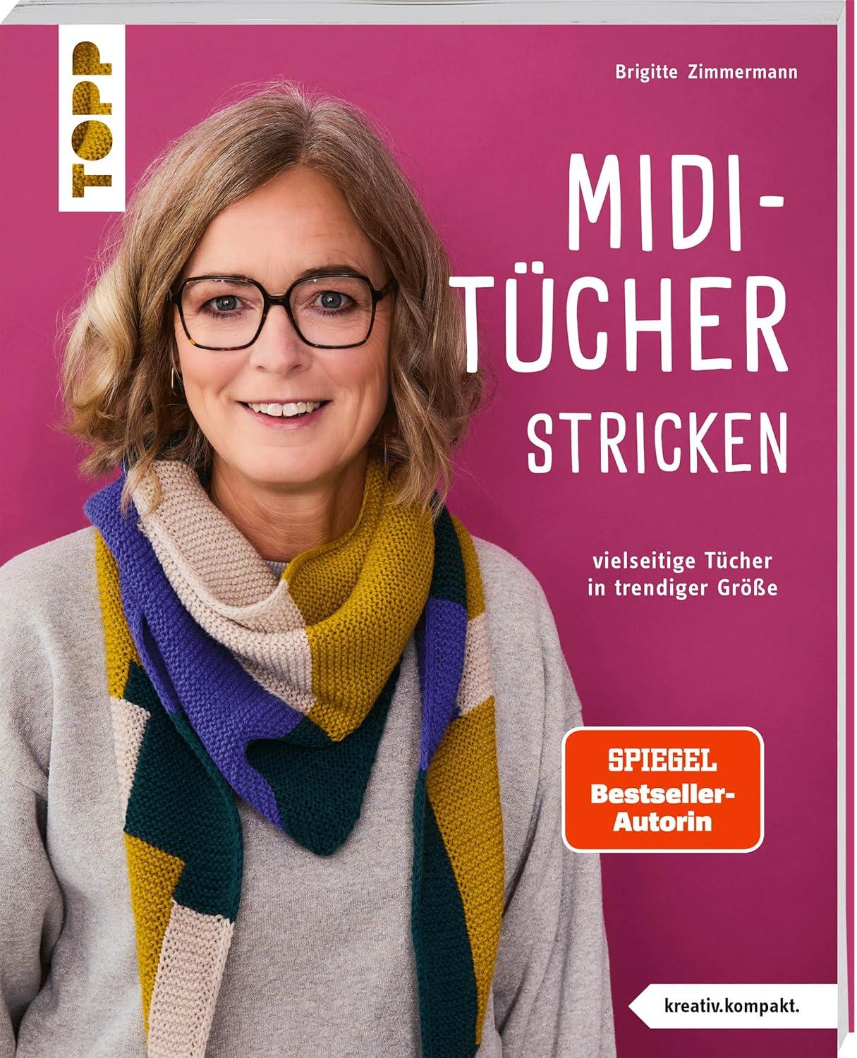 Strickideen für Trend-Tücher: Von Midi bis Mehrfarbig!